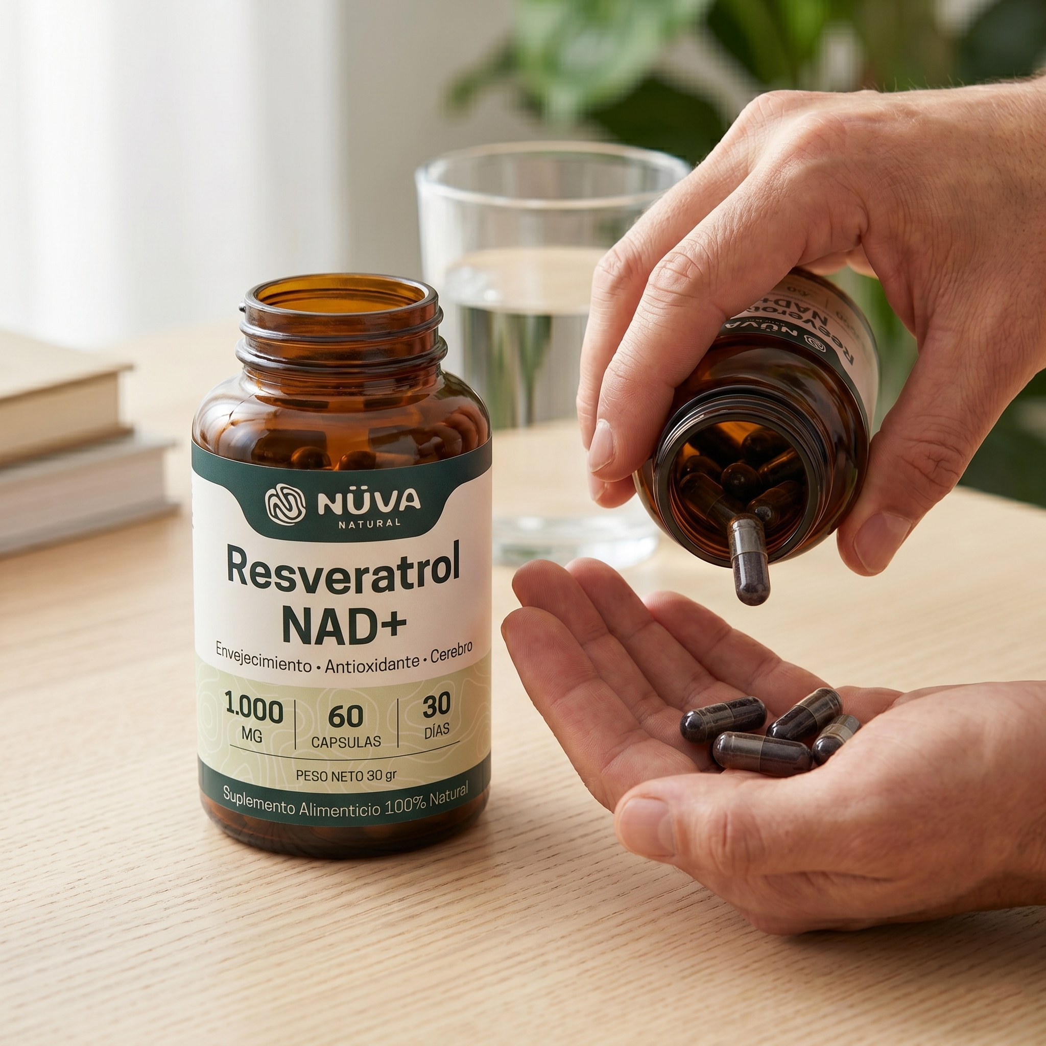 Resveratrol NAD + 1000mg 60 Cap